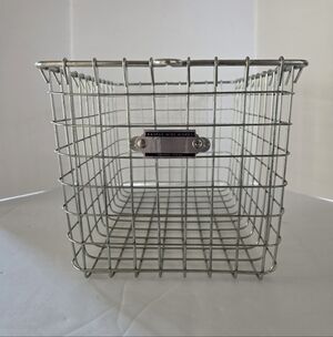 Kaspar Wire Works Metal Wire Metal Gym Locker Basket